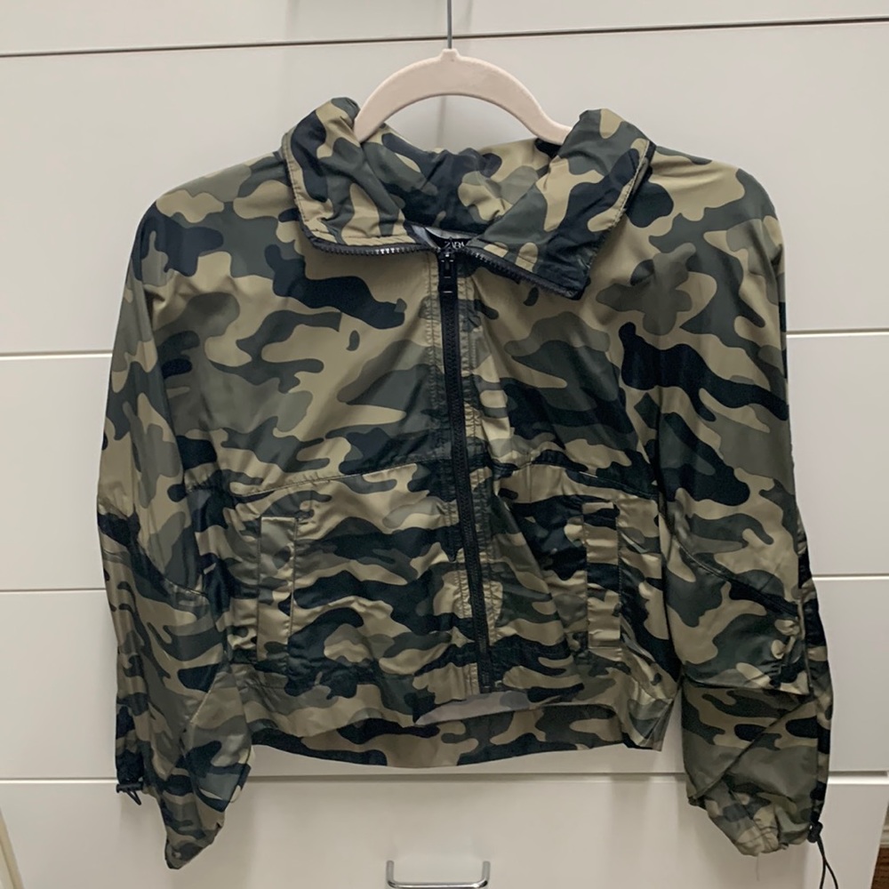 NWT Zara camo jacket